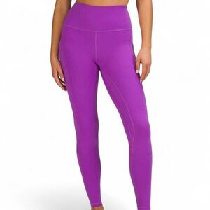 Lululemon Athletica Vibrant Purple Leggings
